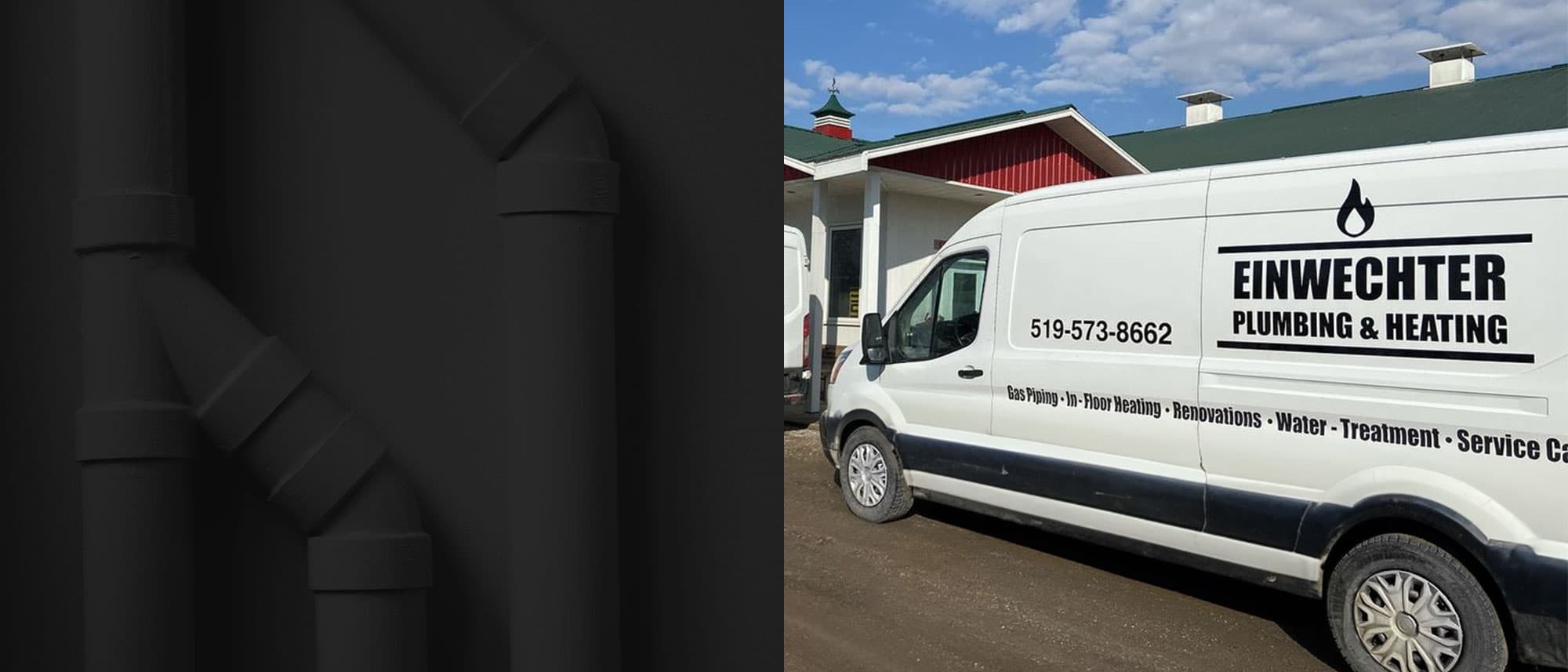 Einwechter service van at a worksite